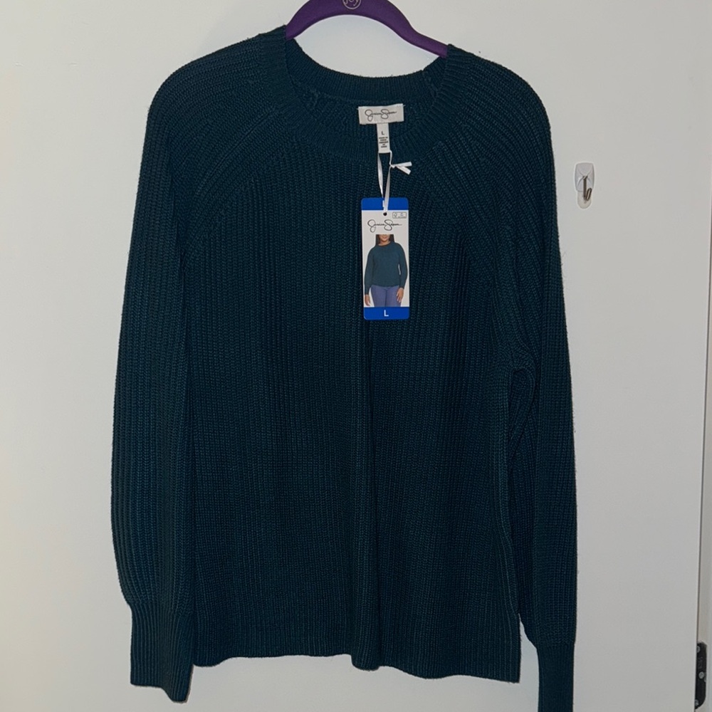 Jessica Simpson Green Sweater